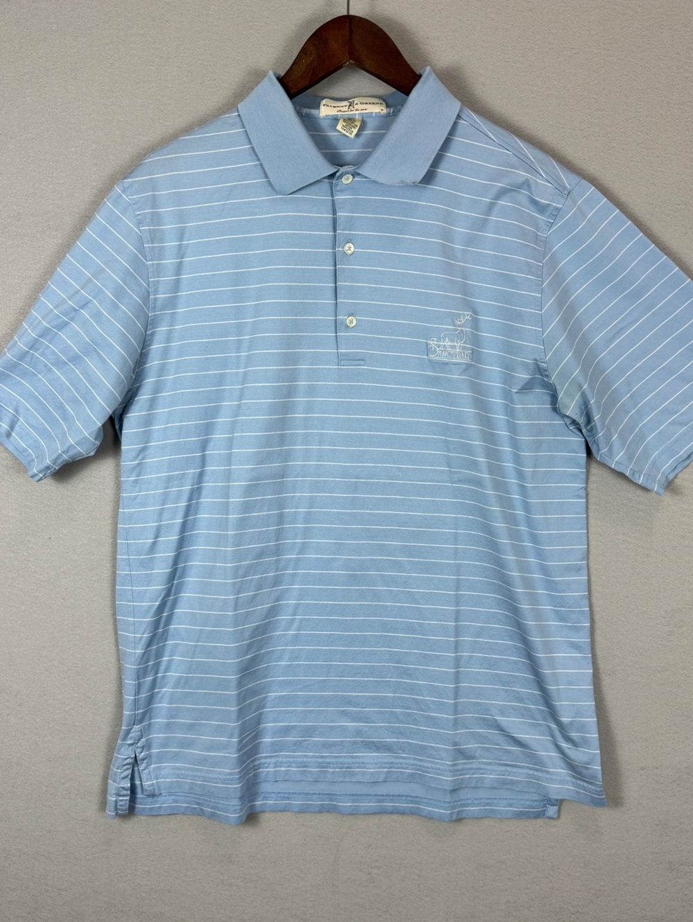 Fairway & Greene Light Blue Men's M Polo Shirt